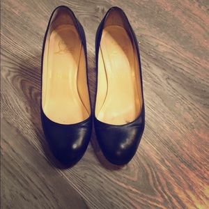 Louboutin 85mm pumps